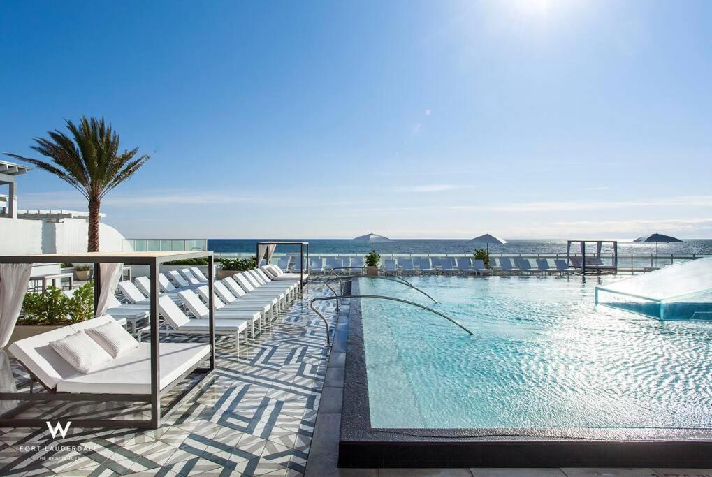 1 Bedroom With Ocean And City Views! فورت لودرديل المظهر الخارجي الصورة